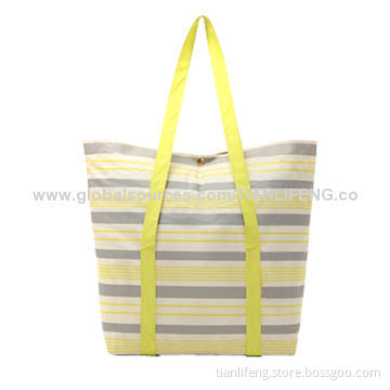 Ladies' Fashion Casual Canvas Bag, Made of Cotton